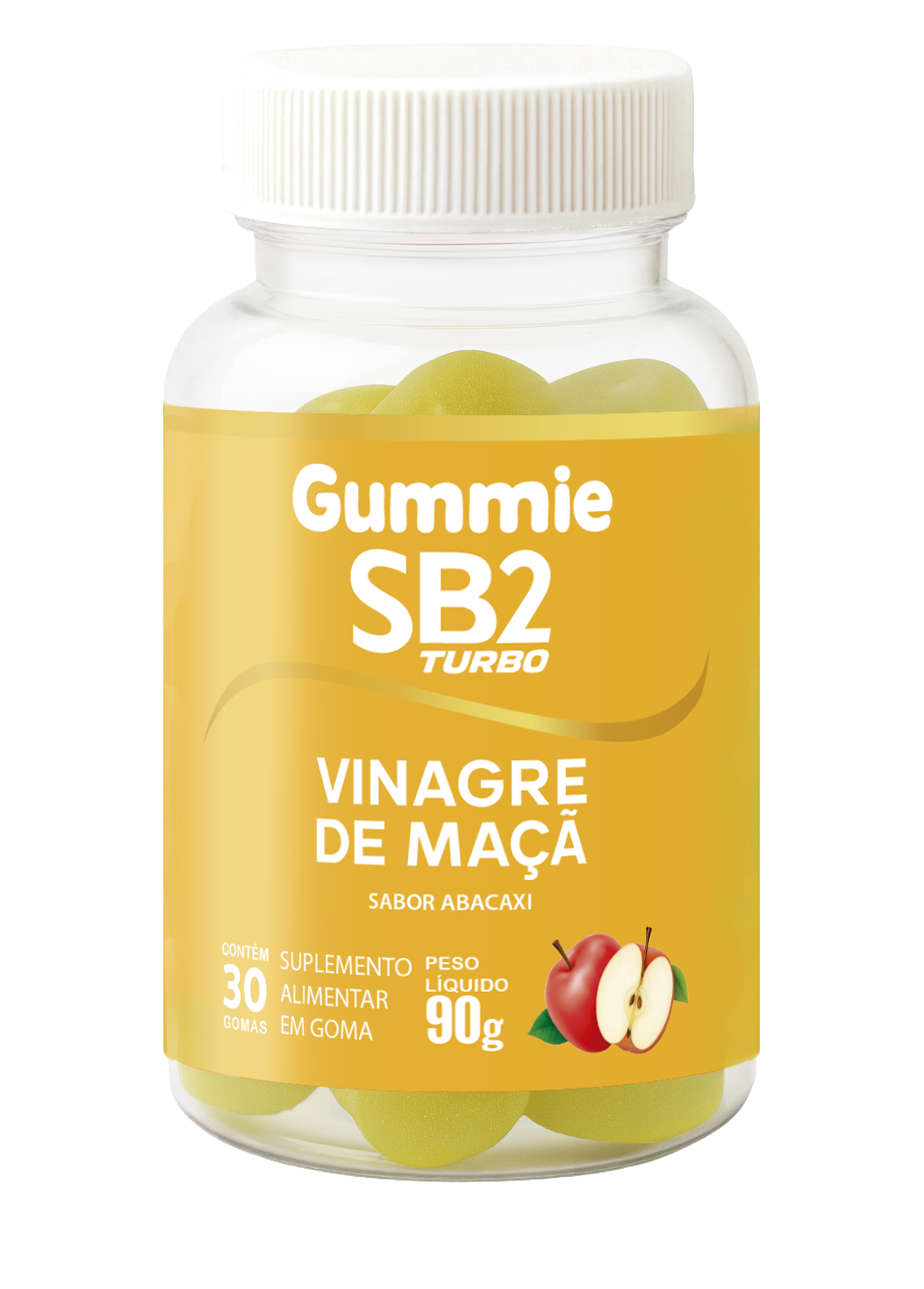 Kit 3 unidades SB2 Turbo Gummies
